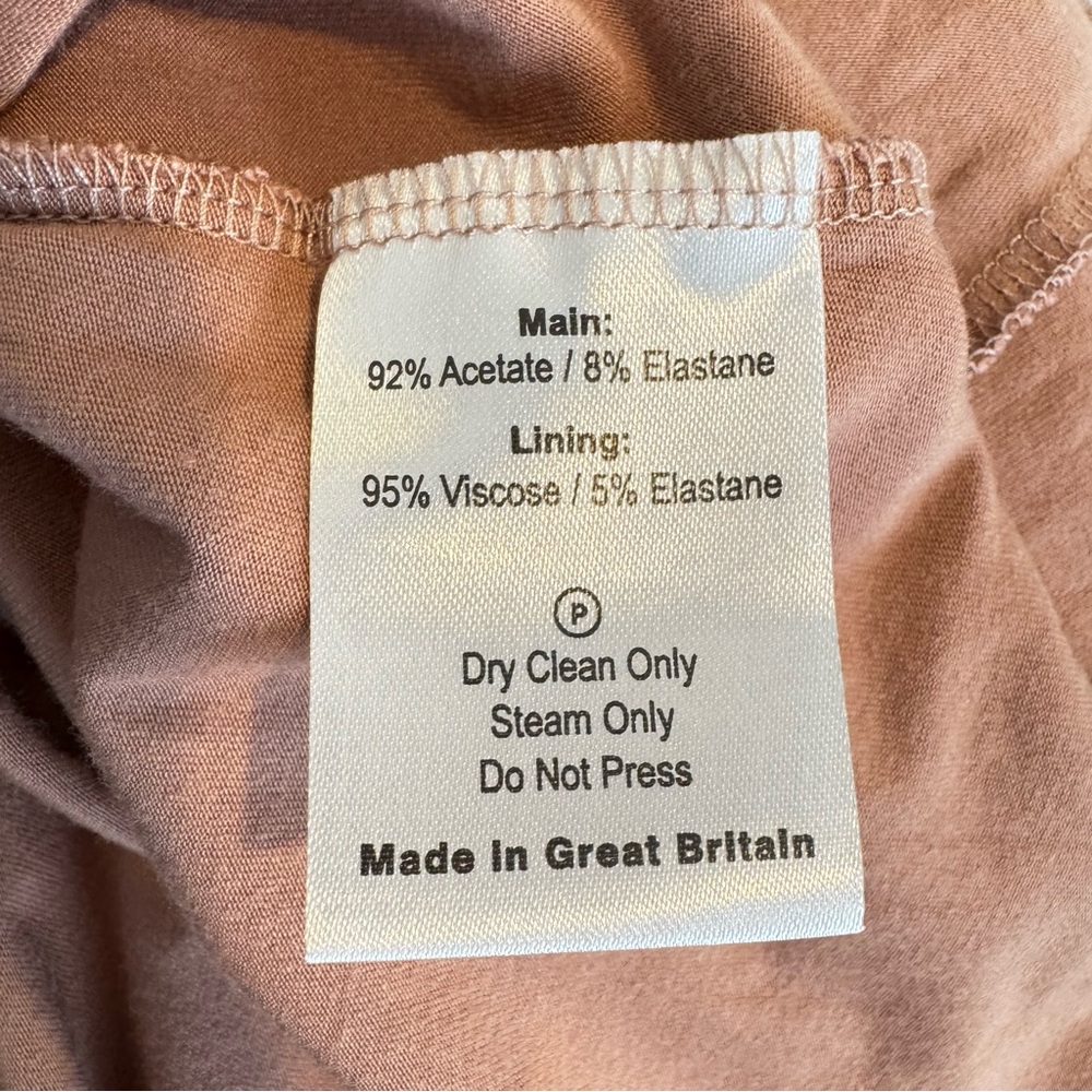 Tiffany Rose Maternity Francesca French Jersey Fabric V-Neck Maxi Dress Sz 6 - Picture 8 of 8